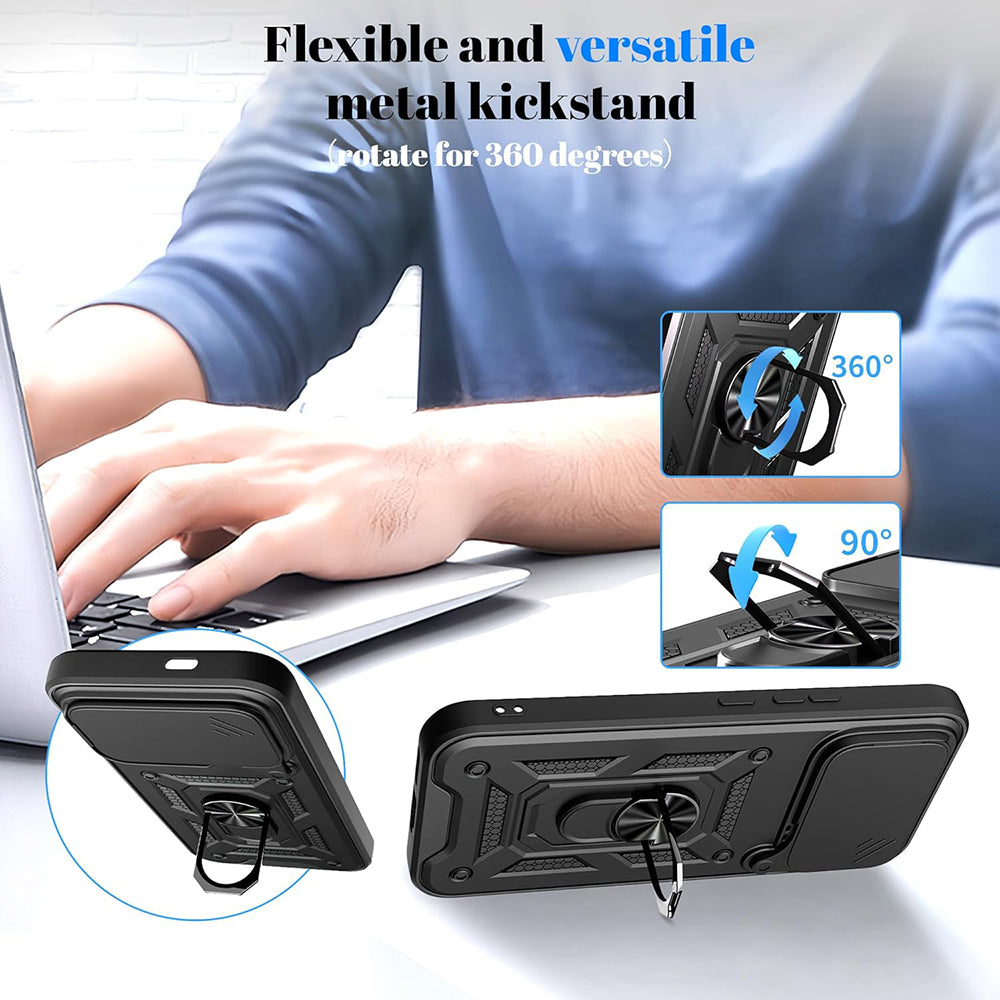 Pouzdro pro Xiaomi Poco F8 Ultra, Techsuit, CamShield, Modrá