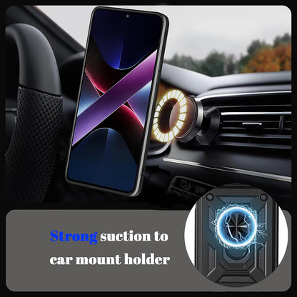 Pouzdro pro Xiaomi Poco F8 Ultra, Techsuit, CamShield, Modrá