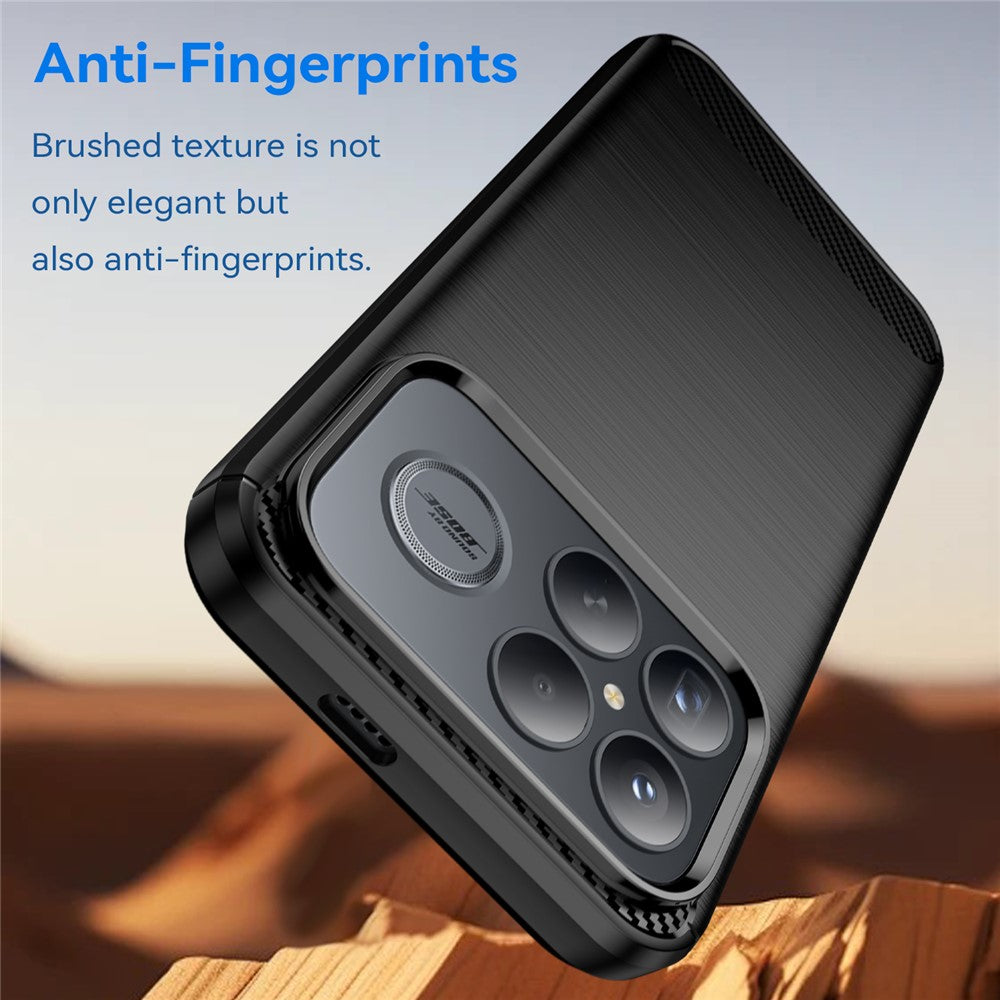 Pouzdro pro Xiaomi Poco F8 Ultra, Techsuit, Carbon, Černá
