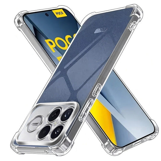 Pouzdro pro Xiaomi Poco F8 Ultra, Techsuit, Shockproof Clear, Průhledné