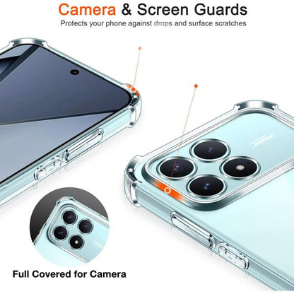 Case for Xiaomi Poco F8 Ultra, Techsuit, Shockproof Clear, Transparent