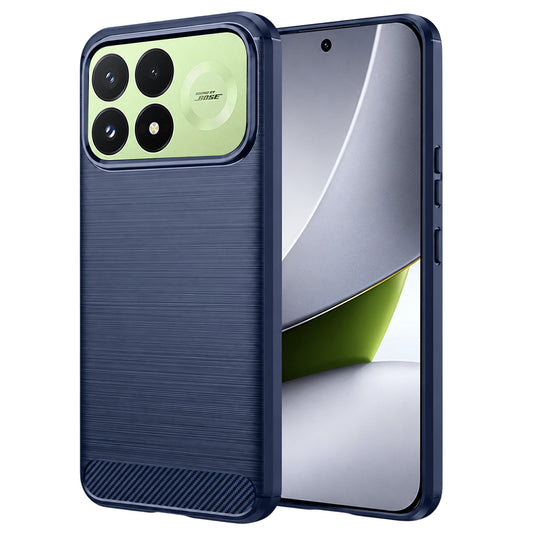 Pouzdro pro Xiaomi Poco F9 Pro, Techsuit, Carbon, modré