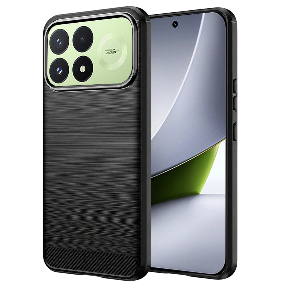 Pouzdro pro Xiaomi Poco F9 Pro, Techsuit, Carbon, Černé