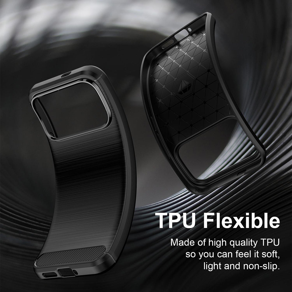Pouzdro pro Xiaomi Poco F9 Pro, Techsuit, Carbon, Černé