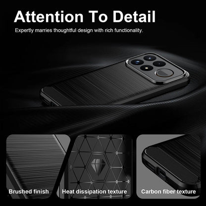 Pouzdro pro Xiaomi Poco F9 Pro, Techsuit, Carbon, Černé