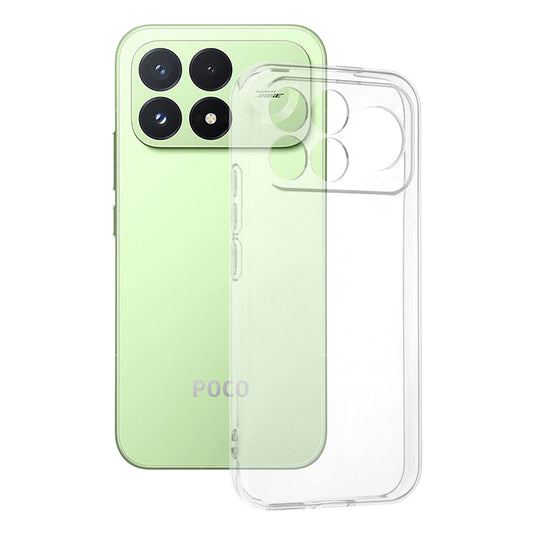 Pouzdro pro Xiaomi Poco F9 Pro, Techsuit, Čiré, Průhledné