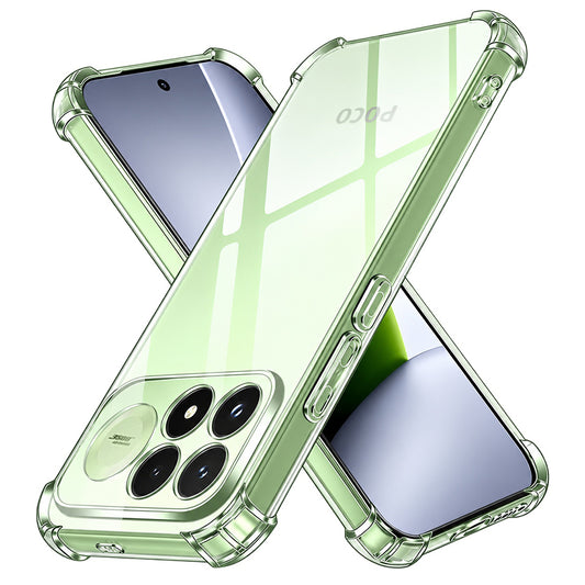 Pouzdro pro Xiaomi Poco F9 Pro, Techsuit, Shockproof Clear, Průhledné
