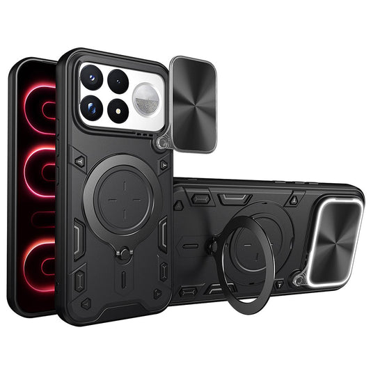 Pouzdro pro Xiaomi Poco F9 Ultra, Techsuit, CamGuard Pro, černé