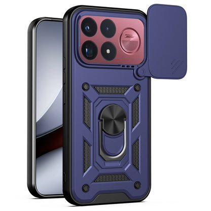 Pouzdro pro Xiaomi Poco F9 Ultra, Techsuit, CamShield, modré