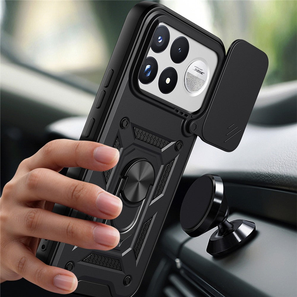 Pouzdro pro Xiaomi Poco F9 Ultra, Techsuit, CamShield, modré