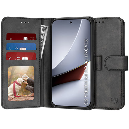 Pouzdro pro Xiaomi Poco F9 Ultra, Techsuit, Diary Book, černé