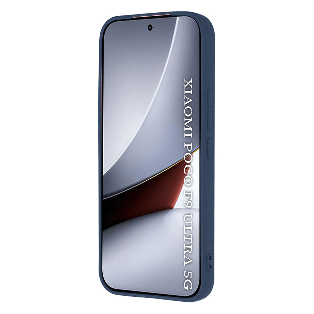 Case for Xiaomi Poco F9 Ultra, Techsuit, SoftFlex, Navy Blue