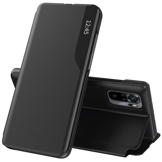 Pouzdro pro Xiaomi Poco M5s / Redmi Note 10S / Note 10, Techsuit, eFold, Černé
