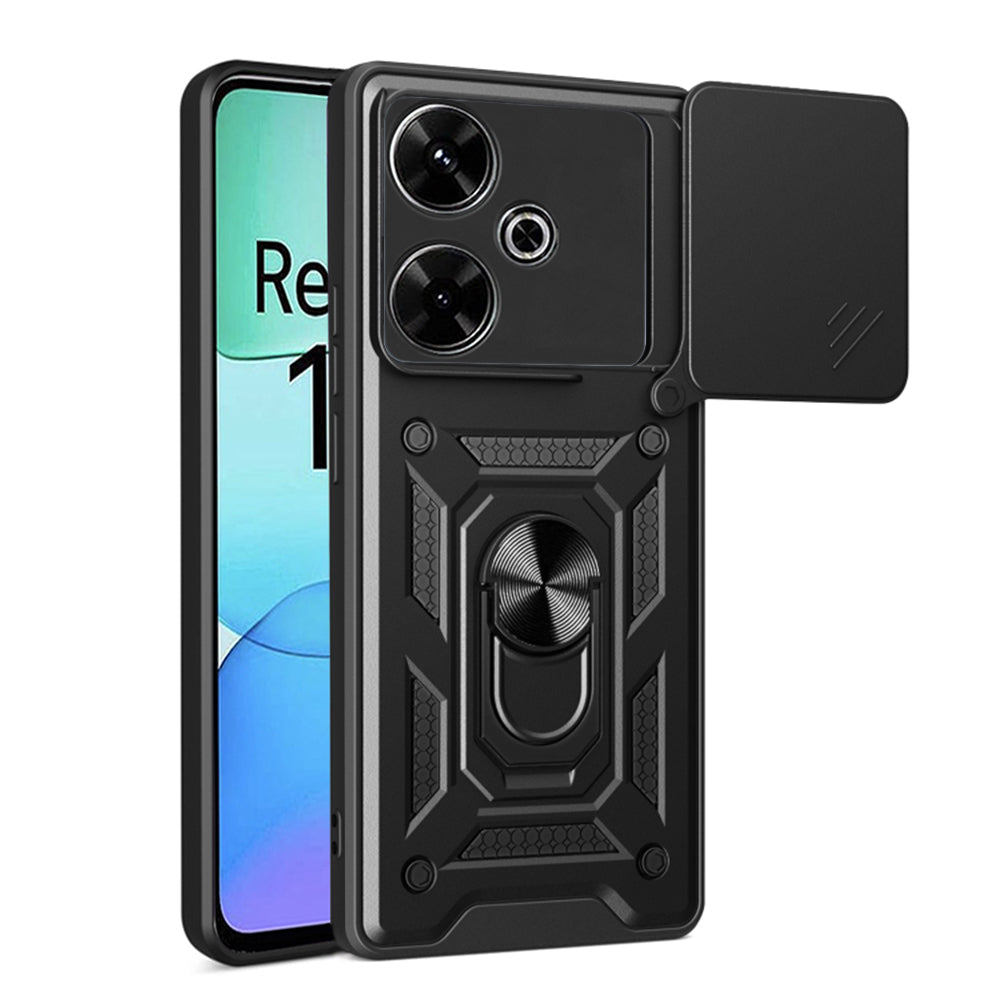 Pouzdro pro Xiaomi Poco M6 4G / Redmi 13, Techsuit, CamShield, Černé