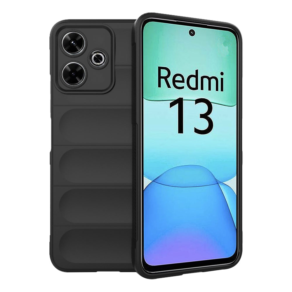 Pouzdro pro Xiaomi Poco M6 4G / Redmi 13, Techsuit, Magic Shield, Černé
