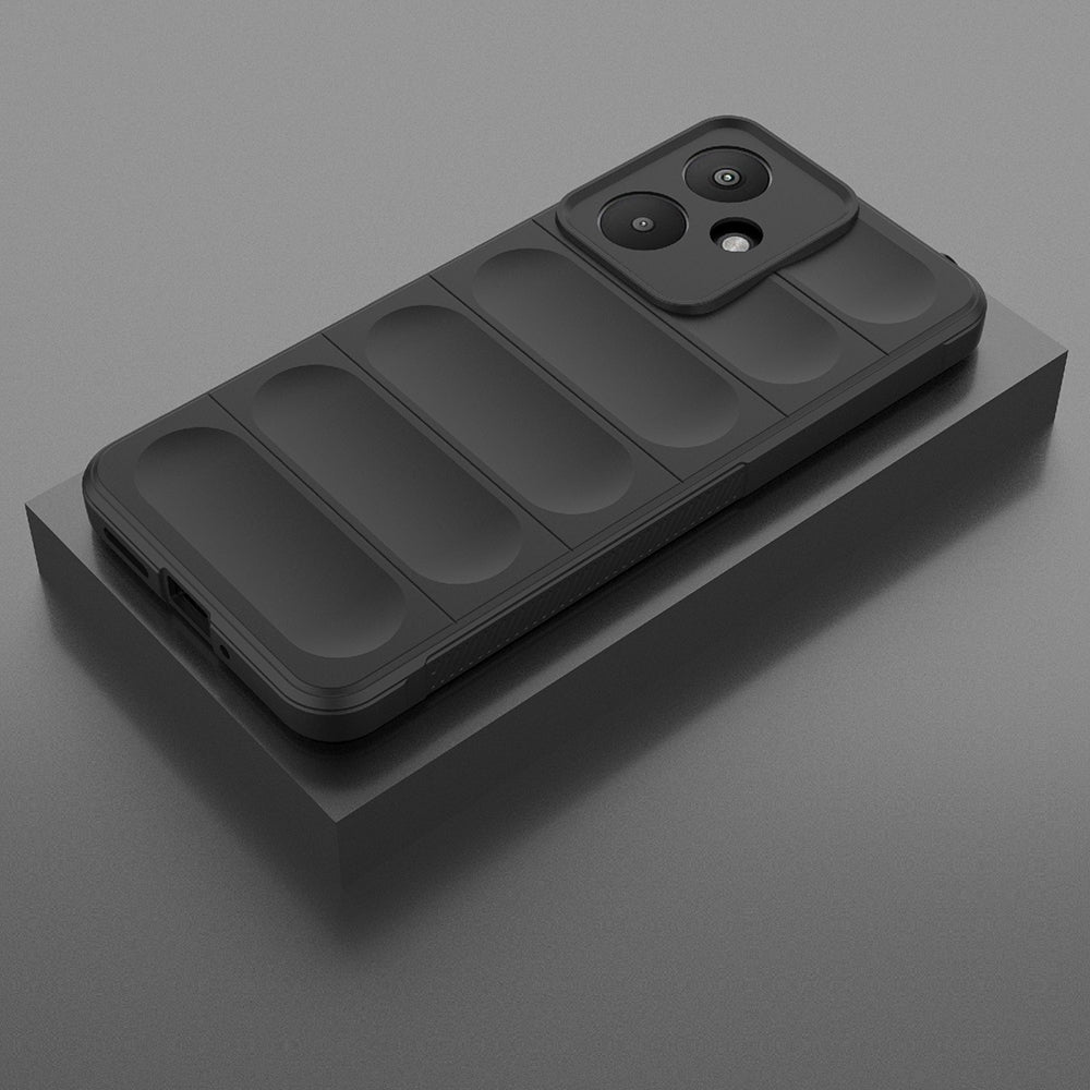 Pouzdro pro Xiaomi Poco M6 4G / Redmi 13, Techsuit, Magic Shield, Černé