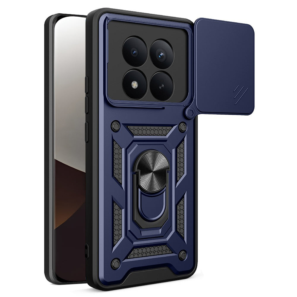 Pouzdro pro Xiaomi Poco M8 Pro / Redmi Note 15 Pro+ 5G, Techsuit, CamShield, Modrá