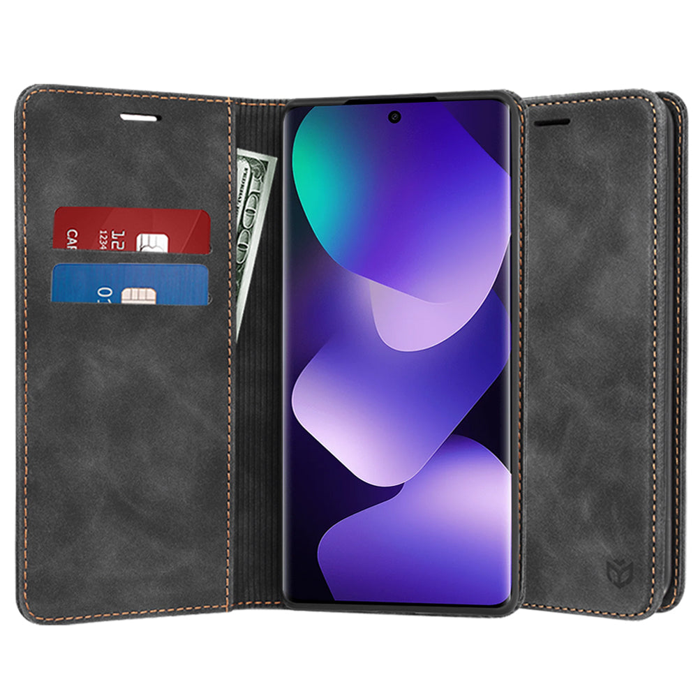 Pouzdro pro Xiaomi Poco M8 / Redmi Note 15 5G / Note 15 4G, Techsuit, Confy, Černá