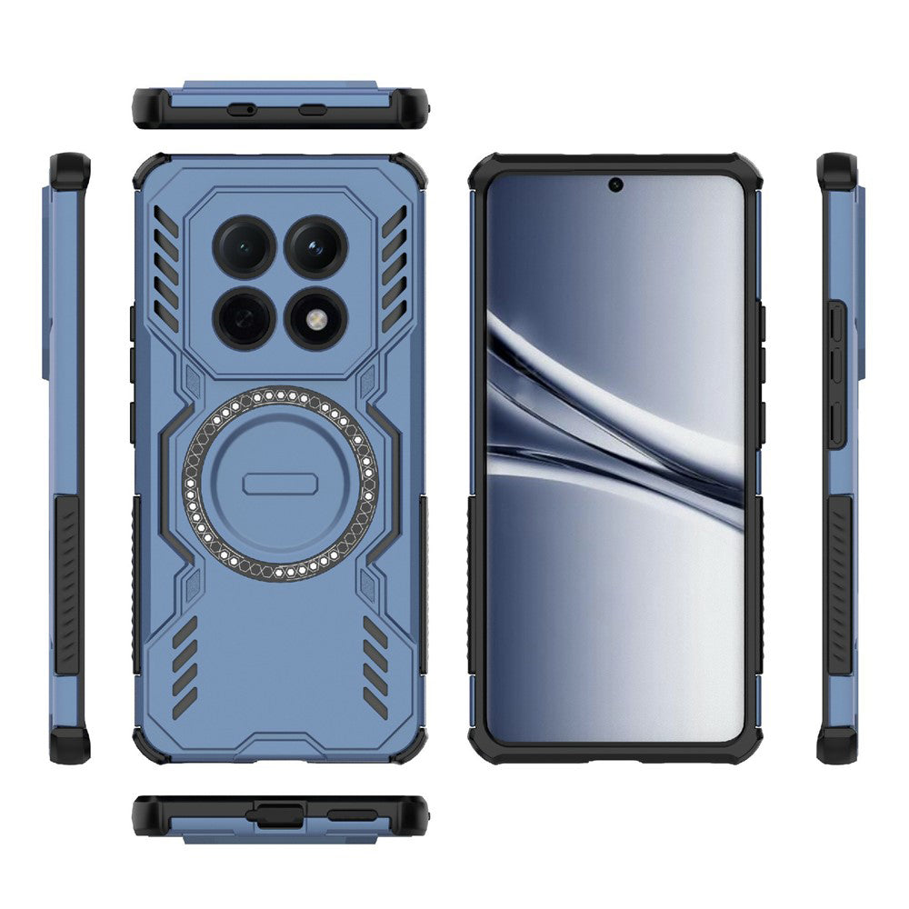 MagSafe Case for Xiaomi Poco M8 / Redmi Note 15 5G, Techsuit, ArmorMag, Blue