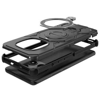 Pouzdro pro Xiaomi Poco M8 / Redmi Note 15 5G, Techsuit, Carbon Shield Pro, Černá