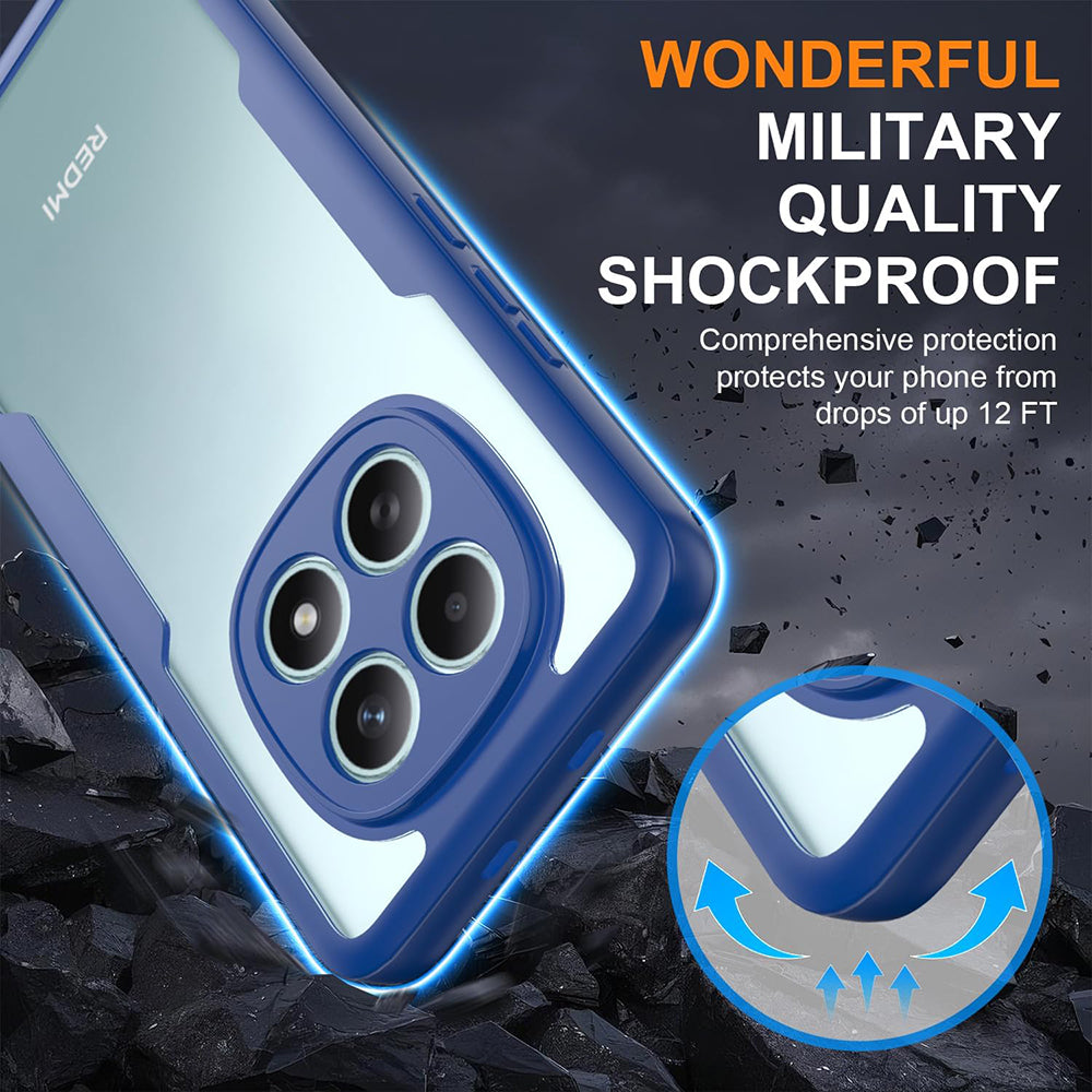 Pouzdro pro Xiaomi Poco M8 / Redmi Note 15 5G, Techsuit, ColorVerse 360, Modrá