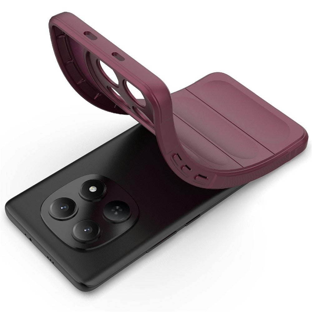 Pouzdro pro Xiaomi Poco M8 / Redmi Note 15 5G, Techsuit, Magic Shield, Višňová