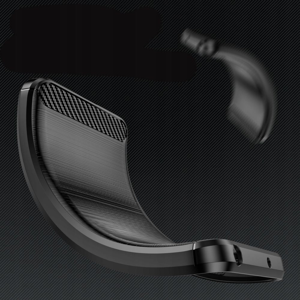 Pouzdro pro Xiaomi Poco X5 / Note 12 5G, Techsuit, Carbon, Černé