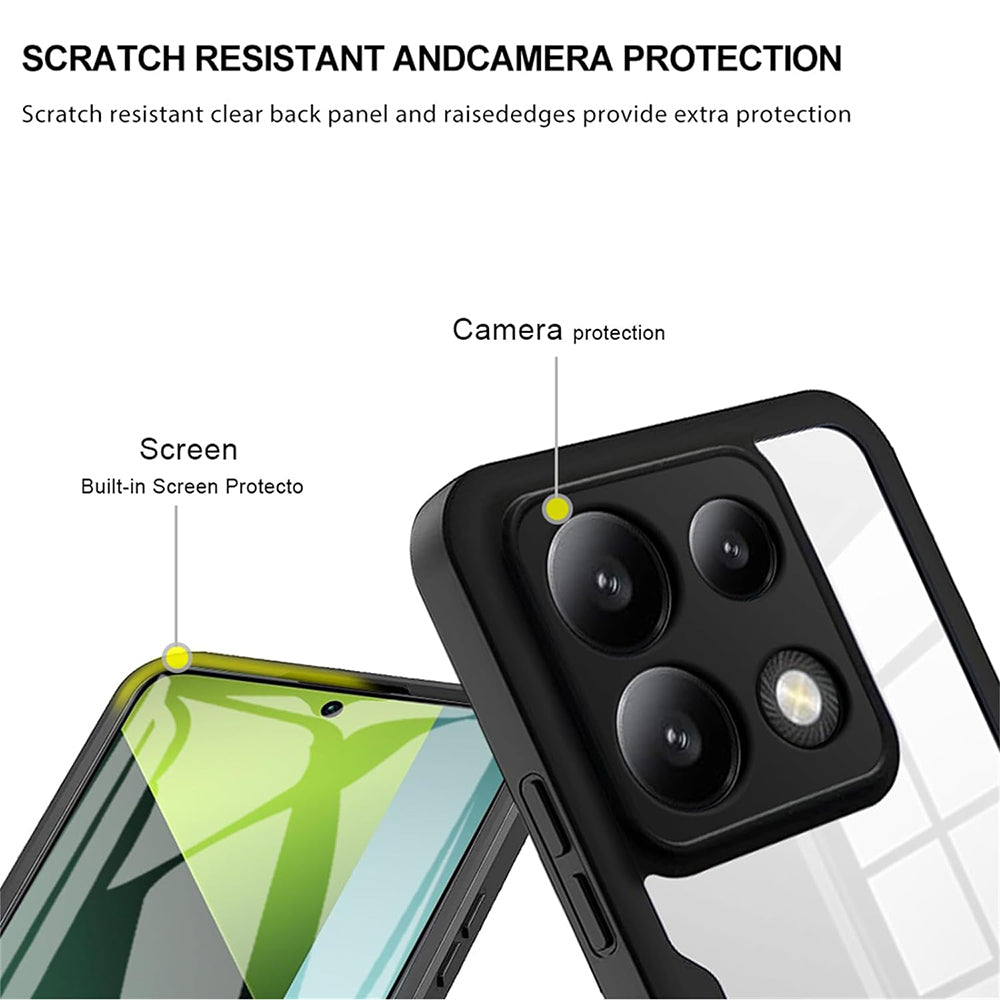Pouzdro pro Xiaomi Poco X6 / Note 13 Pro 5G, Techsuit, ColorVerse 360, Černá