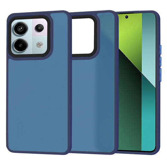 Pouzdro pro Xiaomi Poco X6 / Note 13 Pro 5G, Techsuit, HaloFrost, Tmavě modrá