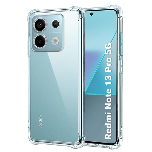 Pouzdro pro Xiaomi Poco X6 / Note 13 Pro 5G, Techsuit, nárazuvzdorné průhledné, transparentní