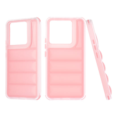 Pouzdro pro Xiaomi Poco X6 / Note 13 Pro 5G, Techsuit, Wave Shield, Růžové
