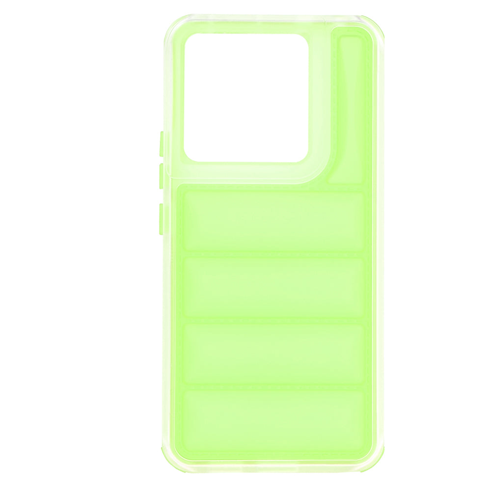 Pouzdro pro Xiaomi Poco X6 / Note 13 Pro 5G, Techsuit, Wave Shield, Zelené