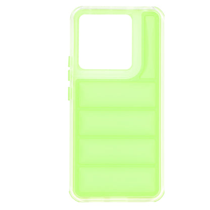 Pouzdro pro Xiaomi Poco X6 / Note 13 Pro 5G, Techsuit, Wave Shield, Zelené