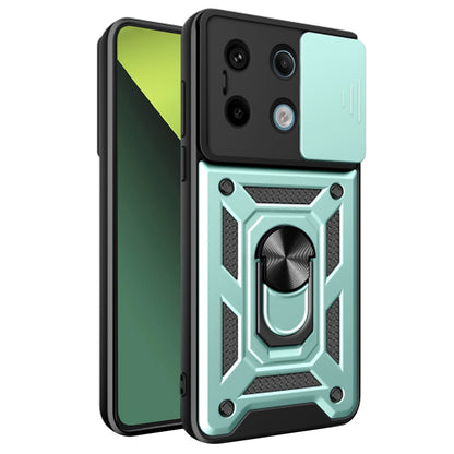 Pouzdro pro Xiaomi Poco X6 / Redmi Note 13 Pro 5G, Techsuit, CamShield, Zelené