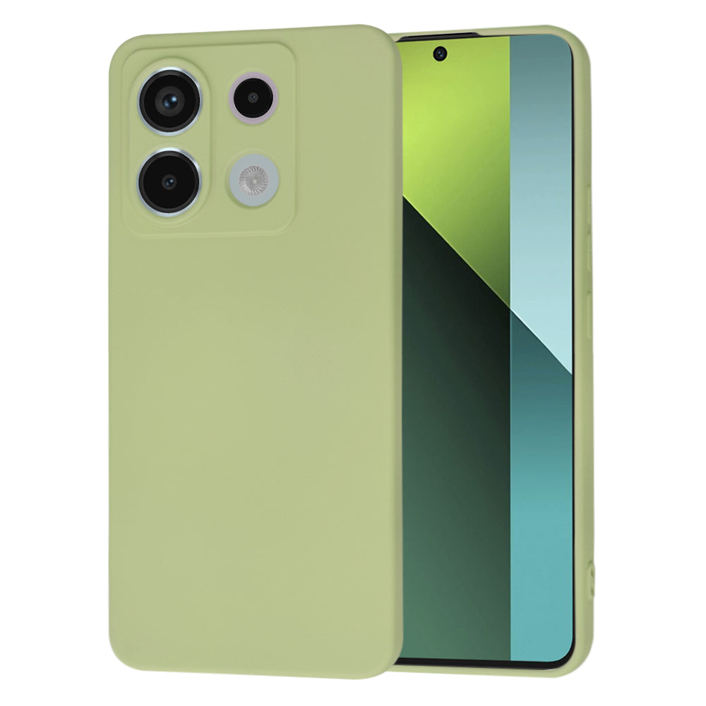 Pouzdro pro Xiaomi Poco X6 / Redmi Note 13 Pro 5G, Techsuit, SoftFlex, Matcha zelená