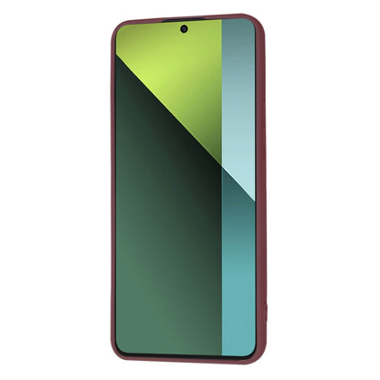 Pouzdro pro Xiaomi Poco X6 / Redmi Note 13 Pro 5G, Techsuit, SoftFlex, Višňová