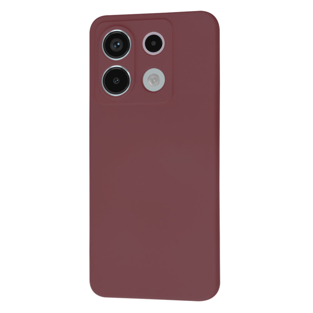 Pouzdro pro Xiaomi Poco X6 / Redmi Note 13 Pro 5G, Techsuit, SoftFlex, Višňová