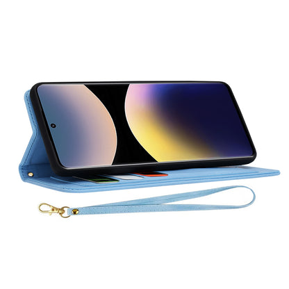 Case for Xiaomi Poco X7 / Note 14 Pro 5G, Techsuit, FlipCraft, Blue
