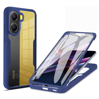 Pouzdro pro Xiaomi Poco X7 Pro, Techsuit, ColorVerse 360, Modré