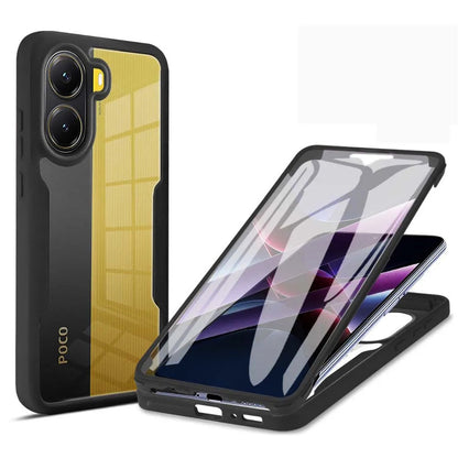 Pouzdro pro Xiaomi Poco X7 Pro, Techsuit, ColorVerse 360, Černé