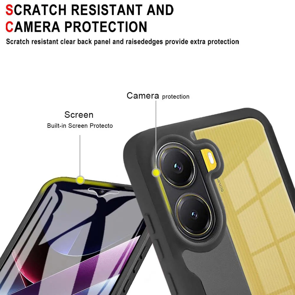 Pouzdro pro Xiaomi Poco X7 Pro, Techsuit, ColorVerse 360, Černé