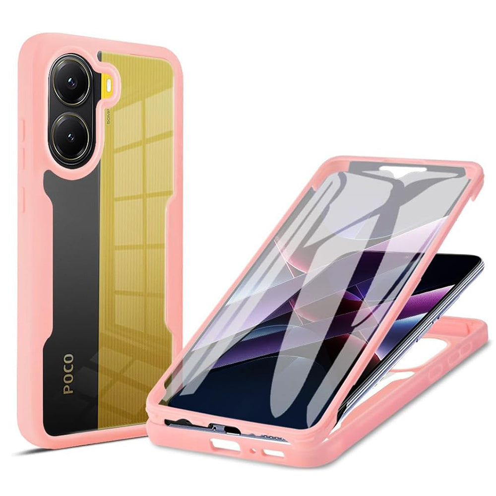 Pouzdro pro Xiaomi Poco X7 Pro, Techsuit, ColorVerse 360, Růžové