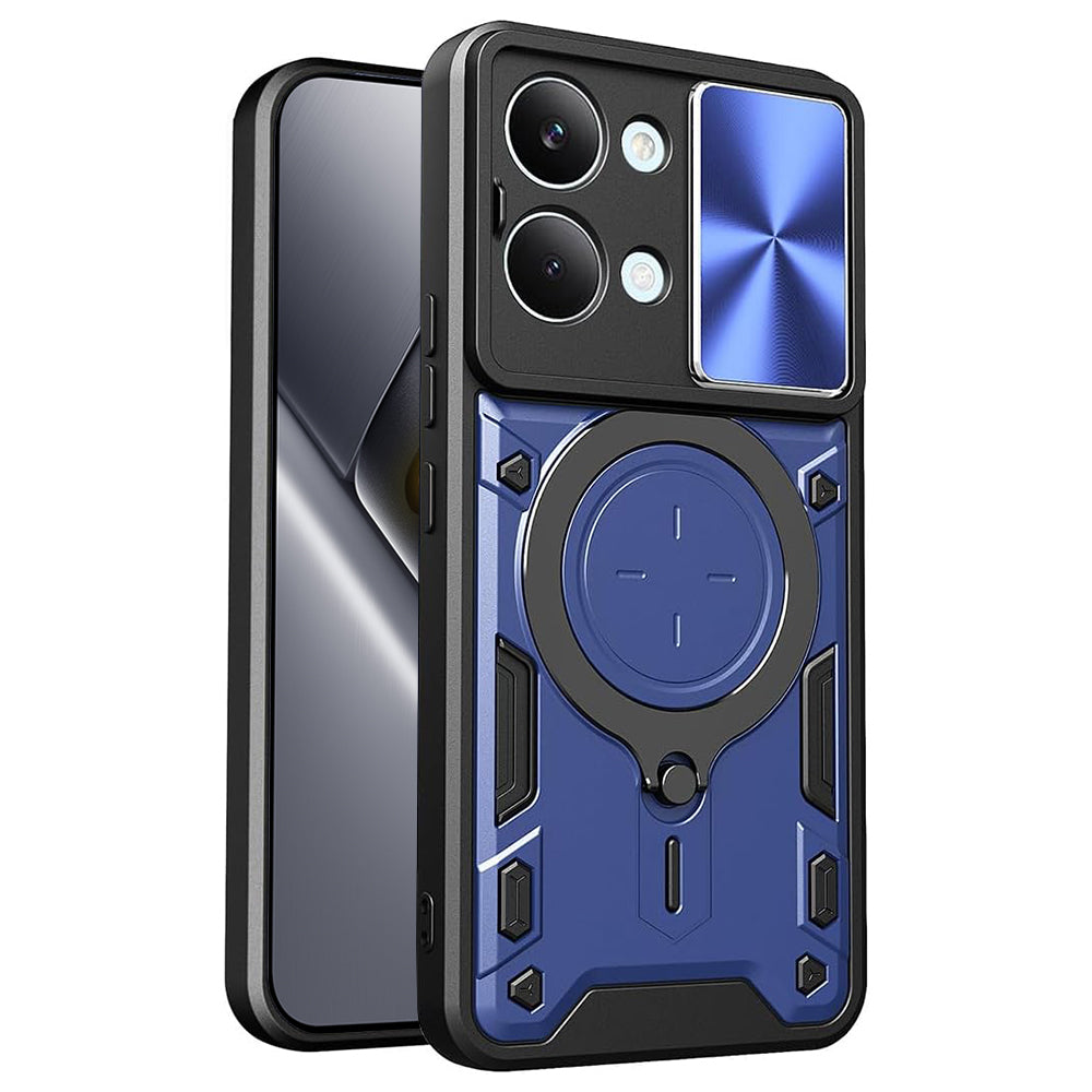 Pouzdro pro Xiaomi Poco X8 Pro Max, Techsuit, CamGuard Pro, Modrá