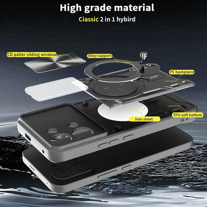 Pouzdro pro Xiaomi Poco X8 Pro Max, Techsuit, CamGuard Pro, Modrá