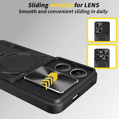 Pouzdro pro Xiaomi Poco X8 Pro Max, Techsuit, CamGuard Pro, Modrá