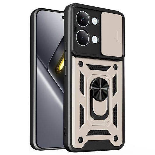 Pouzdro pro Xiaomi Poco X8 Pro Max, Techsuit, CamShield, Zlaté