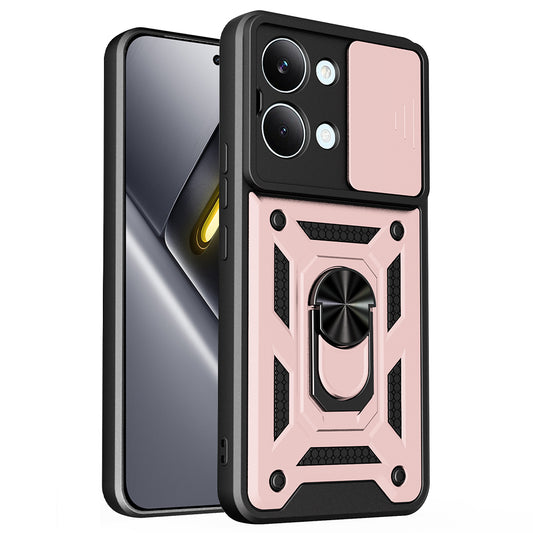 Pouzdro pro Xiaomi Poco X8 Pro Max, Techsuit, CamShield, Růžově zlaté