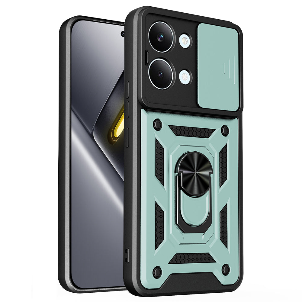 Pouzdro pro Xiaomi Poco X8 Pro Max, Techsuit, CamShield, Zelené