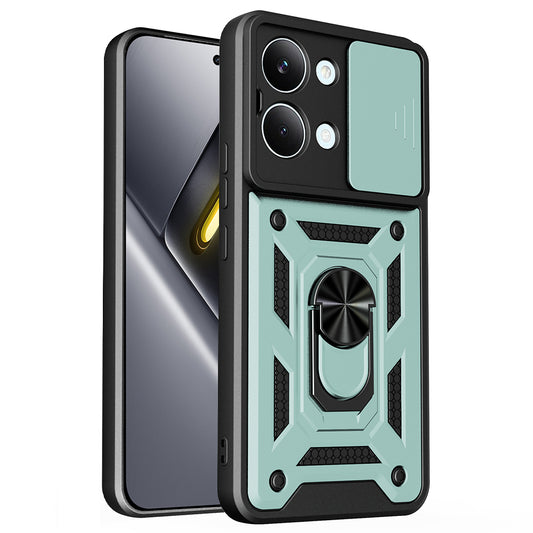 Pouzdro pro Xiaomi Poco X8 Pro Max, Techsuit, CamShield, Zelené