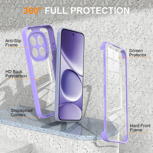 Pouzdro pro Xiaomi Poco X8 Pro Max, Techsuit, ColorVerse 360, Fialové